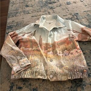 Blank NYC Denim Jacket in Light Blue